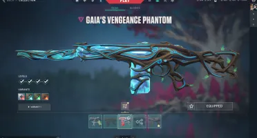 Conta de valorant, com skins, mais de R$ 1,500 gastos