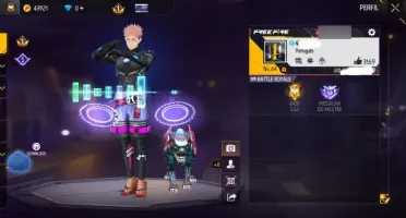 Conta Free Fire | Emotes + Roupas  | Acesso Total