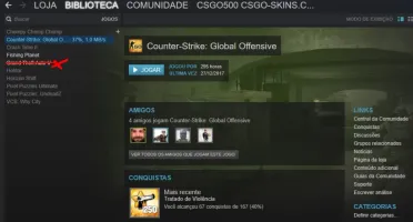 Conta supremo CS:GO