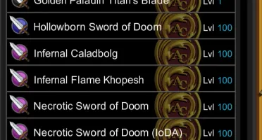 Conta AQW Endgame - 12 anos