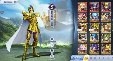 Cc Saint Seiya Serv A142 Shura Div Todas As Peças