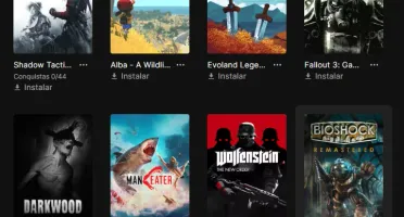 Conta Epic Games com 113 jogos