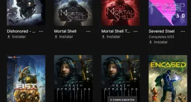 Conta Epic Games com 113 jogos