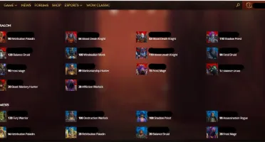 Conta WoW BFA + Diablo 3 RoS e mais
