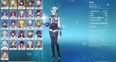 AR 38 - Eula + Raiden + Nahida + Mona C1 - Genshin Impact