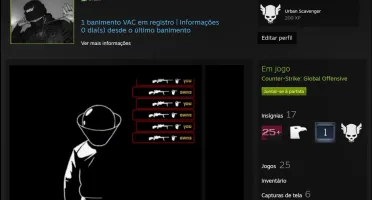 Conta steam com vários jogos | CSGO - GC