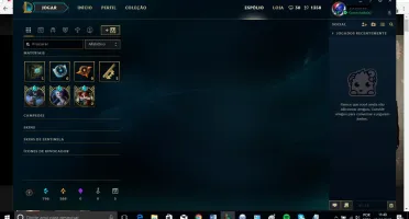 League of Legends , conta na md10 , com skin vitoriosa
