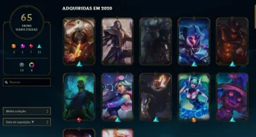 Conta lol Diamante 4, criada em 2018