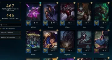 Conta lol Diamante 4, criada em 2018
