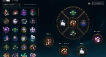 Conta Platina com 174 skins