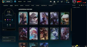 Conta league of legends platina