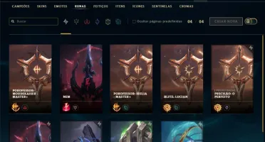 Conta league of legends platina