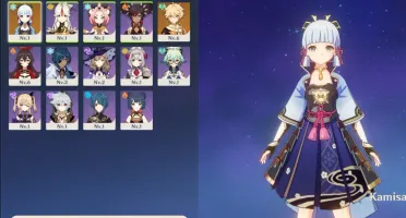 Conta AR 7 Kamisato Ayaka