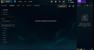 CONTA COM SKINS RARAS E FULL CHAMPS.