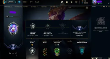 CONTA COM SKINS RARAS E FULL CHAMPS.