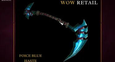 World of Warcraft - Skin de Arma Foice Haste (Transmog)