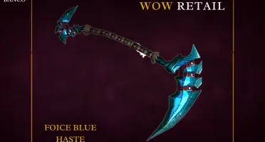 World of Warcraft - Skin de Arma Foice Haste (Transmog)
