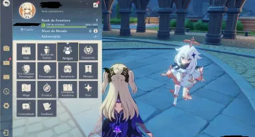 CONTA GENSHIN IMPACT - Venti + Klee + OUTROS [RANK 7]