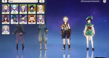 CONTA GENSHIN IMPACT - Venti + Klee + OUTROS [RANK 7]
