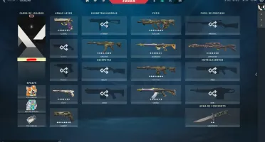 Conta Beta Com 2 Pacotes +Skins (Todos Os Agentes)