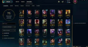 Conta smurf Diamante 5 (V) borda Diamante - 35 campeões