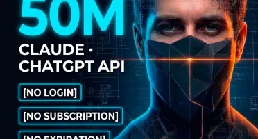 Claude + GPT API 50M Tokens — No Expiration | 15 Images