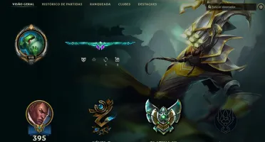 Conta LoL Platina