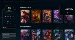 Conta LoL Platina