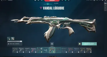 Conta de Valorant com Karambit Sublime e skins de Vandal etc