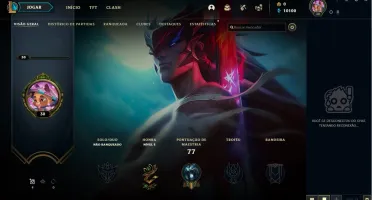 CONTA LVL 30 UPADA NA MÃO LIMPA