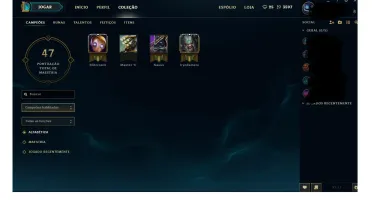 Conta League Of Legends - Level 19 - 3.597 de IP