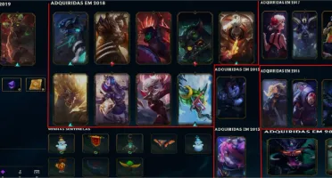 conta league of legends Ouro 3