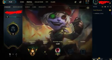 Conta Ouro 4 (winrate altissimo) 84 Campeões - 24 skins