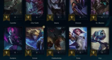 Conta Ouro 4 (winrate altissimo) 84 Campeões - 24 skins