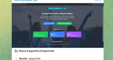 Script Vaquinha 1.0 Bot Telegram + Painel