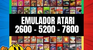 Pack Emulador Atari para PC + Coleção Completa de Jogos!