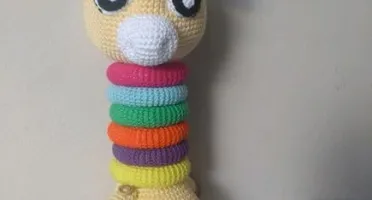Amigurumi Girafa Monta e Desmonta