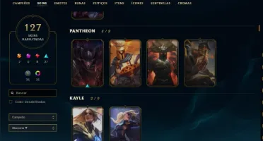 Conta de League of Legends