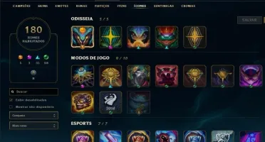 Conta de League of Legends