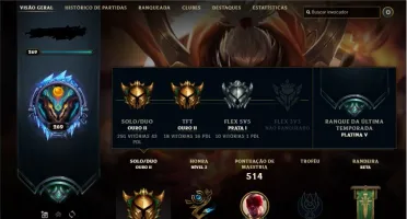 Conta de League of Legends