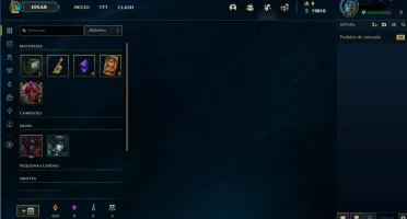 CONTA DE LOL DIAMANTE ZERADA