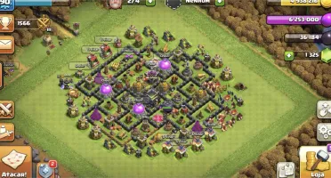 Clash of Clans - CV9 inicial