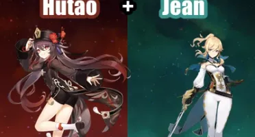 Conta Genshin Impact AR 7 com Hutao e Jean
