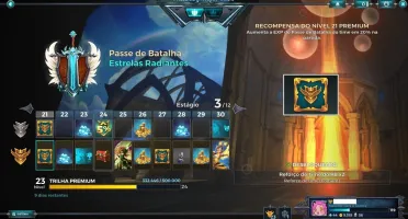 Conta paladins 100 skin +