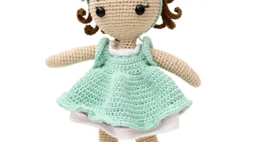 Boneca Flora em Amigurumi