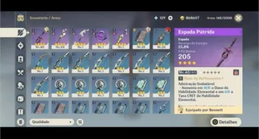 🌠 PACK DE CONTAS GENSHIN IMPACT 🌠
