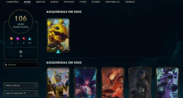 Conta League Of Legends Rara