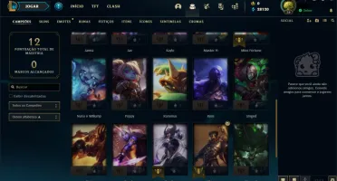 Conta LoL, Gold IV, Email Não Confirmado, Fragmentos de Skin