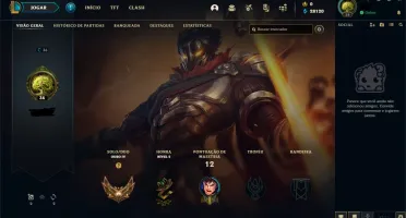 Conta LoL, Gold IV, Email Não Confirmado, Fragmentos de Skin