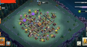 Vendo conta clash of clans / clash royale upadas